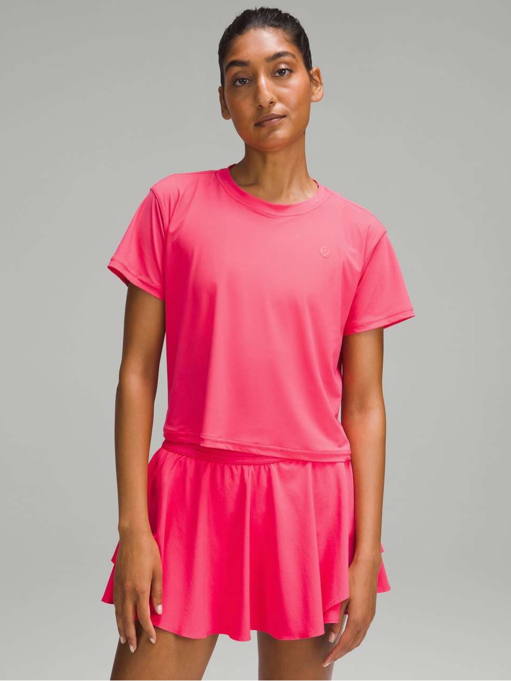 Lululemon Lip Gloss Lightweight Tennis Crewneck Tshirt
